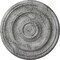 Ekena Millwork Kepler Traditional Medallion (For Canopies up to 2 5/8"), 11 7/8"OD x 1 1/4"P, Ultra Pure White CM12KPUWC - alternate 1
